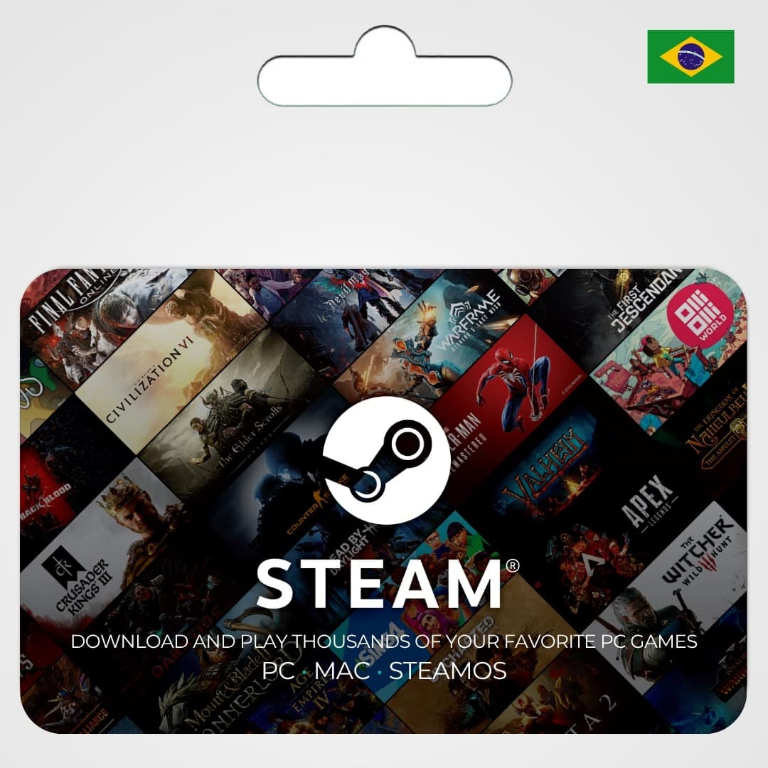 Steam Gift Card (Brazil)