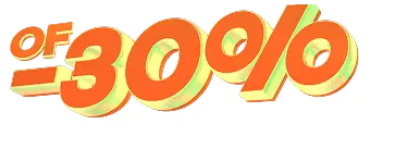 sale 30% off