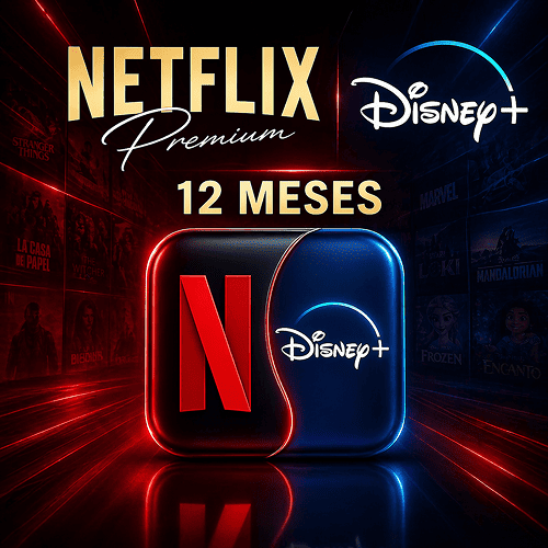 Explore 12 months of fun with Disney+ and Netflix together