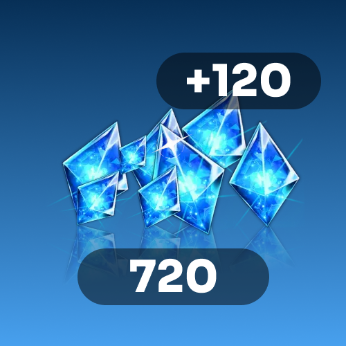 720 + 120 Gems