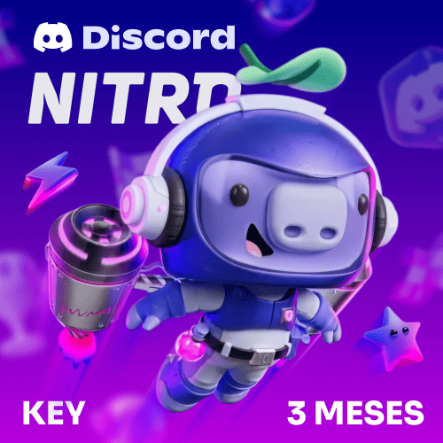 Discord Nitro 3 Months Subscription GLOBAL 🌍