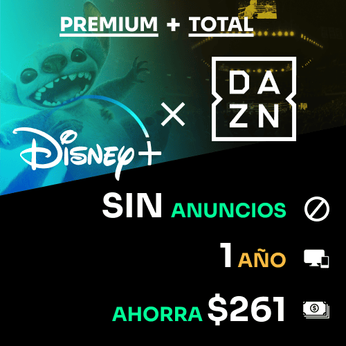 DAZN TOTAL + Disney+ FULL YEAR. ( fast join ) 12 month