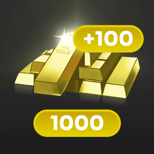1000+100 Golds