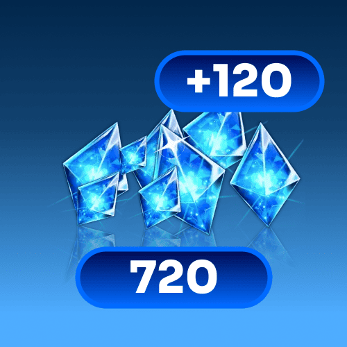 720 + 120 Gems