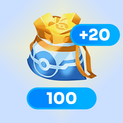 Poke Gold x100 + 20
