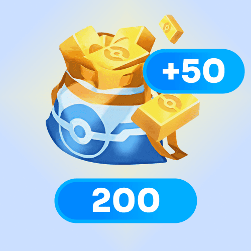 Poke Gold x200 + 50